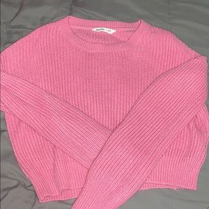 Pink cozy long sleeve top.